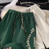 Shorts de Verano Estilo Nuevo Americano, Pantalones Holgados de Pierna Ancha para Verano, Shorts Versátiles de Moda Ins Deportivos Casuales hasta la Rodilla