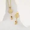 Collar Colgante de Caramelo Chapado en Cobre Nuevo y Popular Transfronterizo para Mujer Circonita Microincrustada Joyería de Moda Elegante de Alta Gama