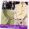 Botones Exquisitos, Estilo Pequeño y Fragante, Botones con Base, Botones de Diamante para Ropa Exterior, Botones Cosidos a Mano para Abrigo, Botones para Camisa, Nicho de Alta Gama para Mujer