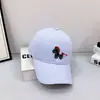 Gorra de Béisbol de Algodón Bordada Simple Estilo Coreano, Gorra Ajustable Universal de Visera Curva, Sombrero Casual Versátil de Moda
