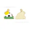 Acessórios Pingente Gota de Óleo Bola de Futebol Copa do Mundo Original Pulseira DIY Joias Corrente de Celular Chaveiro Pingente Feito à Mão