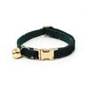 Collar navideño para gatos Fan Ha Boss New Green Velvet Star, de una sola pieza, con entrega transfronteriza, muy vendido.