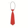 Corbata pequeña para estudiante de color sólido estilo japonés coreano, negro, rojo vino, para hombre y mujer, uniforme, pajarita, flor para solapa de traje, Ins