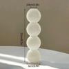 Ins dispositivo creativo para cultivo de flores de agua de pequeño calibre dispositivo esférico para arreglos florales nicho bola de burbuja de vidrio de color Decoración de jarrón