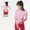 Conjunto Esportivo de Verão Feminino com Três Peças: Academia Toque Natural Secagem Rápida Corrida Matinal Calça Longa Cintura Alta Levanta Bumbum Roupa de Yoga