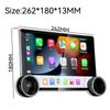 Venda Quente Android Tela Grande Navegação Interconexão Inteligente Alta Definição Imagem de Ré Bluetooth Android Duplo Botão Navegação Automotiva