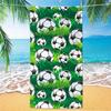 2025 Nueva Toalla de Playa de Fútbol Tema Copa del Mundo Microfibra Toalla de Baño de Playa Grande para Adultos