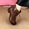 Zapatos bajos cómodos y versátiles de cuero suave para mujer, otoño e invierno 2026, elegantes y cómodos, zapatos de algodón cálidos para mujer