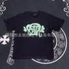 Marca Nueva Transfronteriza de Moda SYNA WORLD Camiseta de Manga Corta Estampada con Letras Hip Hop Streetwear Americano Verano Nuevo para Hombre