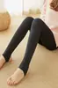 Leggings Gruesos de Terciopelo Cálidos para Otoño e Invierno Artefacto para Piernas Desnudas Medias Panty Color Carne para Mujer Ropa de Abrigo Pantalones Todo en Uno