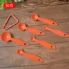 Cucharas Medidoras de PP de Plástico con Escala Juego de Seis Piezas Herramientas Coloridas para Hornear Cucharas Medidoras para Condimentos Sopa Té Café