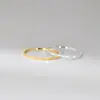 Anillo de plata de ley S925 Nalan estilo ins fresco y dulce diseño de nicho simple exquisito flor de coche R02461