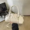 Bolso de Hombro Retro Chic para Mujer, Nuevo Bolso Cuadrado Pequeño de Color Sólido Tendencia Otoño Temprano 2026, Bolso de Hombro de Alto Valor Estilo Coreano