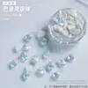 Destaque Especial para Nail Art Pérola Barroca de Formato Especial Peça Metade Inferior Plana DIY Acessórios de Joias de Pérola Joias Fantasia Feitas à Mão