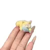 Presilha de Cabelo de Pelúcia de Gatinho e Peixe da Moda, Presilha para Mechas Laterais Feminina, Presilha Bico de Pato, Acessório de Cabelo de Desenho Animado