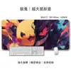 Novo Mouse Pad Gengar de Pokémon, Pad Extra Grande e Espesso para Mesa de Escritório, Pad para Teclado de Computador, Pad de Jogo de E-Sports de Anime