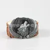 En stock Hebilla de cinturón con cabeza de lobo de Zinc y Goteo de Aceite Estilo Western Denim Europeo y Americano Comercio Exterior E-commerce Transfronterizo Suministro