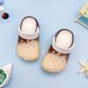 2024 nuevo para niños cool flash suela gruesa antideslizante luminosas zapatos con agujeros moda zapatillas baotou
