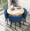 Juego Simple de Mesa y Sillas para Recepción, Mesa de Negociación, Mesa y Sillas para Recepción de Tienda de Uso Comercial, Mesa Redonda Pequeña para Oficina y Ocio
