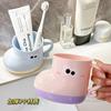 2025 Nuevas Tazas de Cepillado Infantiles Lindas de Ojos Grandes de Alto Valor Taza de Dientes para Pareja del Hogar Taza para Enjuague Bucal