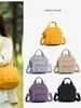 Bolso bandolera simple y versátil con múltiples bolsillos para mujer, nuevo bolso cuadrado pequeño ligero de gran capacidad para el día a día 2026, bolso de hombro casual