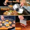 Amazon Transfronteiriço em estoque Conjunto de Ferramentas para Churrasco Churrasco ao Ar Livre Aço Inoxidável Ferramentas Espátula Teppanyaki Conjunto para Churrasco