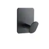 Gancho de Pared de Acero Inoxidable Sin Taladrar Gancho Único Puerta de Baño Gancho para Ropa Sin Rastro Gancho Fuerte Adhesivo para Colgar en la Pared Multifuncional