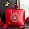 Bolsa de Armazenamento para Dote de Casamento, Conjunto de Quatro Peças para Casamento, Colcha de Casamento Vermelha, Bolsa de Embalagem para Colcha, Velas Oxford de Cetim