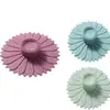 Hill Silicone Water Cup Tampa Selada Creative Tea Cup Tampa Caneca de vidro Ceramic Cup Dust-proof Nordic Color Cup Tampa