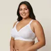 Venta directa de fábrica: Sujetador de encaje negro con aros, talla grande, cómodo y sexy, con tirantes ajustables, diseñado para brindar soporte y prevenir la flacidez, al por mayor para mujeres