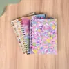 Cuaderno de espiral A5 personalizado B5 de hojas sueltas ins estudiante grueso rayado alta estética lindo diario cuaderno al por mayor