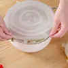 Set de 6 piezas de cubierta de conservación de silicona de grado alimenticio Cubierta redonda multifuncional para tazón Cubierta de película de conservación sellada para refrigerador y horno microondas