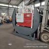 Máquina de torneamento de placa de silicato de cálcio pesado de 5 T com rolo de controle remoto on-line Máquina de torneamento de 180 graus