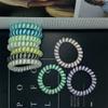 Pulsera Grande Luminosa Goma para el Cabello Anillo para el Cabello de Cable Telefónico Cuerda para la Cabeza Banda Elástica Tienda de un Dólar Dos Dólares Accesorios para el Cabello Tocado