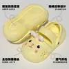 Nuevas Pantuflas de Verano para Niños 2026, Suaves y Cómodas, Puntera Anticolisión, Conejo de Dibujos Animados, Sandalias Eva para Padres e Hijos