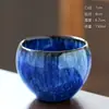 Taza de Té de Cerámica Esmaltada, Taza de Maestro, Taza de Degustación de Té, Taza de Juego de Té Kung Fu, Taza Huevo de Dragón con Esmalte Tenmoku, Tazón de Té, Taza Individual