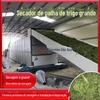 Secador contínuo de grama de trigo armazenamento de grama forrageira totalmente automático e equipamento de secagem de grama de lírio equipamento de desumidificação de grama de bruxa