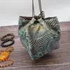 Bolsas Pequeñas Cuadradas de Tela al por Mayor para Fabricantes, Bolsas Pequeñas de Doble Capa con Cuatro Bolsillos para Almacenamiento de Tazas de Té Pequeñas, Bolsas de Regalo para Empaque de Joyería y Bolsas para Manualidades