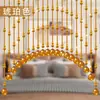 Cortina de Porta Cabide de Cuia Cortina Divisória para Resolver o Feng Shui Porta-Banheiro Cortina Pendurada Sem Furar Cortina de Contas de Cristal Novo Estilo