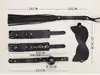Conjunto de Bondage Sexy de Princesa Misteriosa para Mujer, Juguetes Alternativos, Productos SM para Adultos, Mordazas, Látigos de Cuero, Tapones Anales, Serie Completa