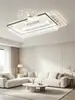 Luz de ventilador sin aspas para sala de estar, nuevo modelo 2026, integrada con ventilador, luz de techo para toda la casa, habitación, dormitorio, iluminación Zhongshan