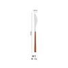 Cross-border 430 Aço Inoxidável Louça Clip Handle Imitação Faca de Grão de Madeira, Garfo e Colher Cinco Peças Principais Faca de bife coreano doméstico e Fork Set