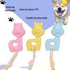 Brinquedo para Cachorro Brinquedo de Morder para Pet Cão Grande Limpeza de Dentes Osso Cabeça Cão Morder Gel Desintoxicante Artefato Limpeza de Dentes Suprimentos para Pet