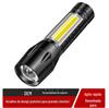 Hunter ao ar livre dedicado multi-funcional LED lanterna portátil de longo alcance carregamento USB zoom telescópico lanterna luz forte