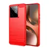 Funda para Teléfono Móvil Realme 15 Pro Patrón de Fibra de Carbono Cepillada Cubierta Protectora Realme Gt 7t Nuevo Al Por Mayor