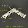Conector de ângulo para moldura de foto, peça de fixação em ângulo reto de 90 graus, cantoneira de conexão para fixação e aperto
