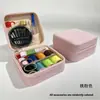 Bolsa de Almacenamiento Portátil para Costura, Kit de Herramientas para Manualidades y Tejido de Uso Doméstico, Caja de Costura de Viaje, Kit de Costura