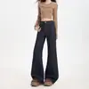 26 Jeans Acampanados Bordados Elásticos para Mujer, Corte Holgado, No Ajustados, Pantalones de Campana Retro, Adelgazantes, Pantalones Largos Versátiles, Dropshipping Disponible
