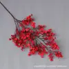 Venta al por mayor de flores de simulación para el hogar, flores de simulación de moda europeas, flores para salón de bodas con una sola estrella, decoración de bodas