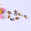 Tampões de Ouvido de Silicone Transparente Tampões de Ouvido Brincos Studs de Orelha Plugues Acessórios de Orelha DIY Acessórios Fabricante Atacado Criatividade